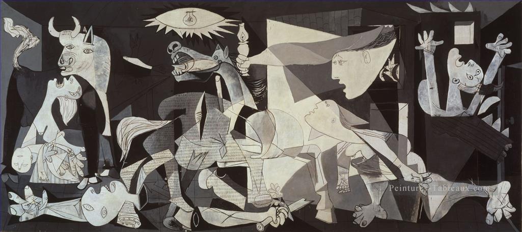 Guernica 1937 anti guerre cubiste Pablo Picasso Peintures à l'huile